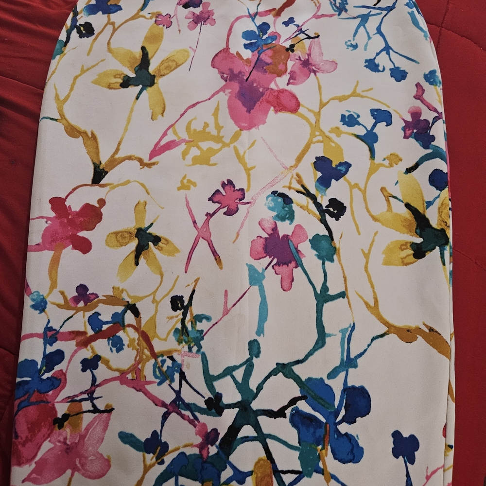 Thalia Sodi Floral Print Pencil Skirt - Multicolor